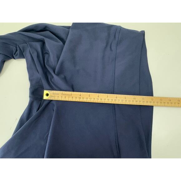 Columbia Womens Leggings Size XL Navy Blue Cropped Leg Logo - Picture 7 of 10